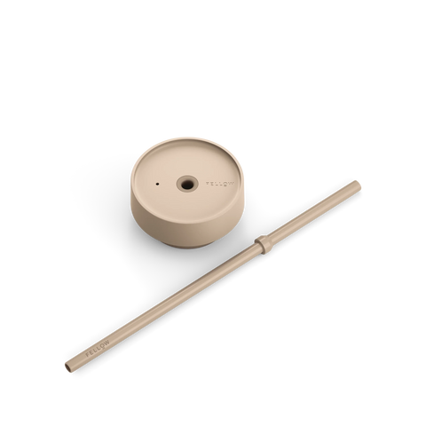The Cold Lid + Straw
