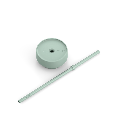 The Cold Lid + Straw